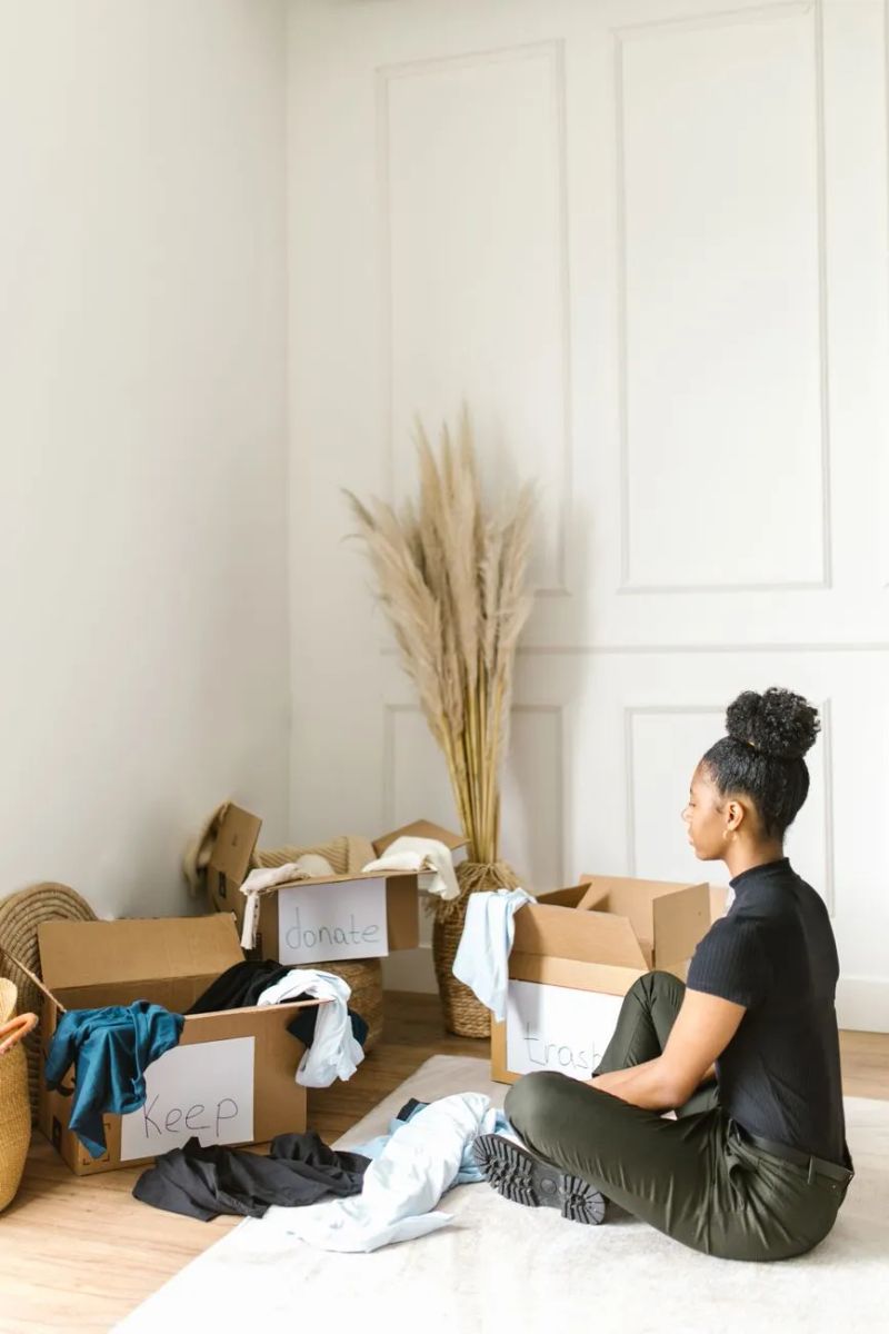 Furniture removal from a Laramie home